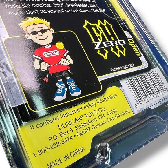 y2k Duncan FH Zero Yo-Yo w/ Counterweights - NEW Sealed 2007 A Fistful of Fury - Picture 10 of 10